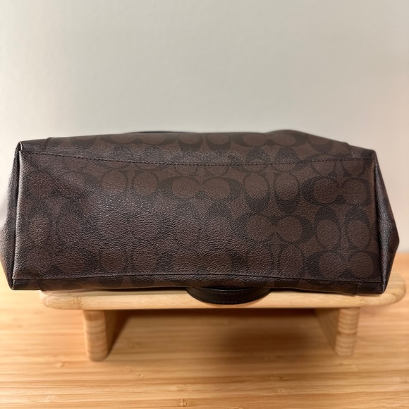 Coach Signature Brown Ava Tote Bag - Picture 7 of 16